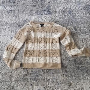 🍁FANG cream Sweater Fall